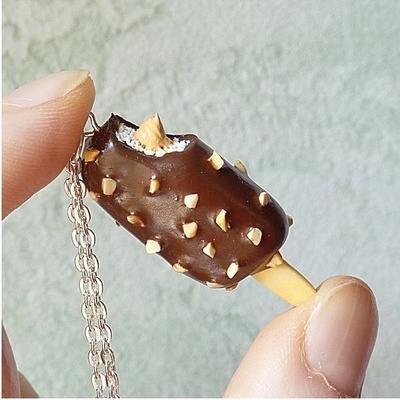 Prosperk Řetízek s přívěskem fimo cortina nanuk S2439