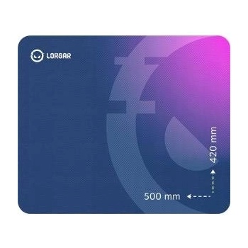 Prestigio Подложка за мишка Gaming Lorgar Main 135 500x420 Purple