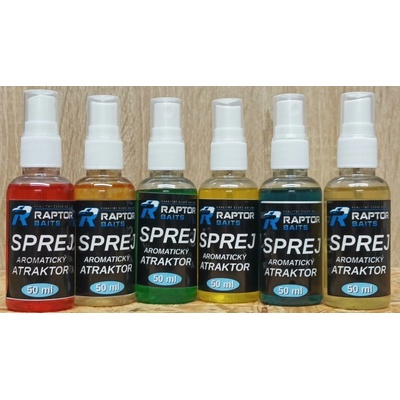 Raptor Baits SPREJ – Aromatický atraktor 50 ml Ďábelská Švestka
