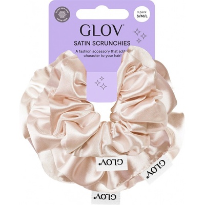 GLOV Scrunchies 3 Pack S/M/L - Champagne