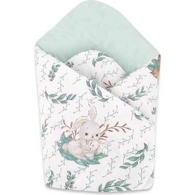 Baby Nellys zavinovačka LULU natural máta