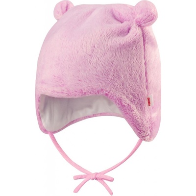 Reima dívčí čepice fleece s oušky Bearcub růžová