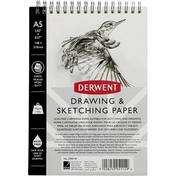 Derwent Drawing & Sketching Paper A5 30 listů 165g/m2