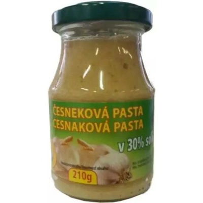 Aiva cesnaková pasta v 30% soli 210 g