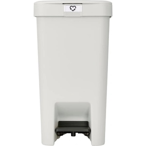 Brabantia Кош за смет с педал Brabantia StepUp 16L, Light Grey (1008480) - azo