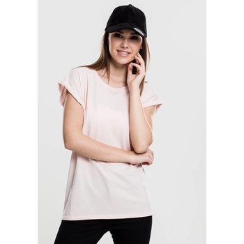 Urban Classics Дамска тениска с U-образно деколте Urban Classics pinkUB-TB771-00185 - Розов, размер L