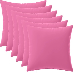 vidaXL Калъфка за възглавница 6 pcs HEERLEN Розово 40 x 40 cm (908585)