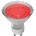 Led ЛАМПА smd2835 3w gu10 230v 3000k ЧЕРВЕНА (99led597)