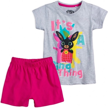 Dívčí pyžamo Bing šedé