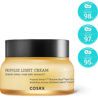 COSRX Хидратиращ крем за лице с екстракт от прополис 65 мл. COSRX Full Fit Propolis Light Cream