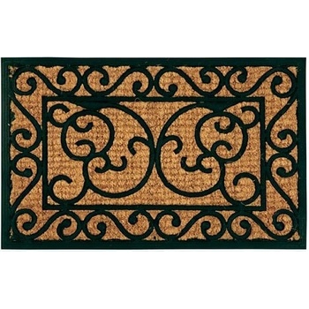 Esschert Design Best for Boots s kokosovým vláknem černá přírodní 60 x 40 cm