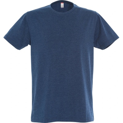Clique New Classic-T krátký rukáv pánské COT679360l1900-blue melange