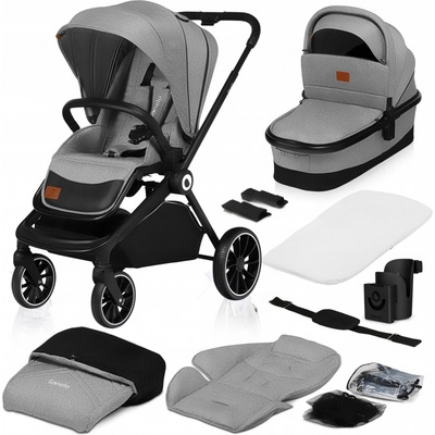 Lionelo Kombinovaný MIKA 2IN1 GREY STONE 2023