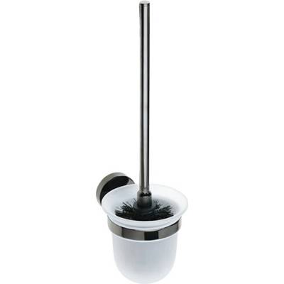Bemeta Design HEMATIT WC štětka na pověšení sklo 159113017