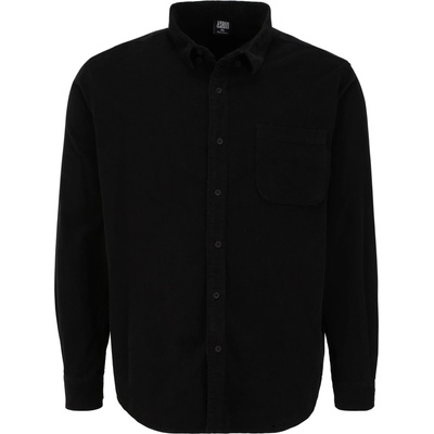 Urban Classics Риза черно, размер 4XL