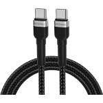 Wozinsky Кабел Wozinsky WNBCC2, USB-C / USB-C, PD 65W, 2m, черен (WNBCC2)