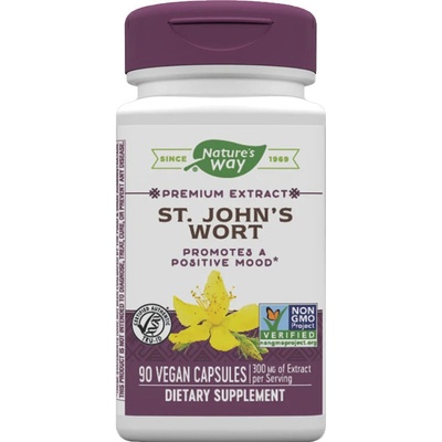 Nature's Way St. John's Wort Premium Extract 90 kapslí