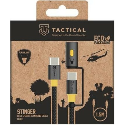 Tactical Stinger Cable USB-C/USB-C 1,5m Black