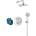 GROHE Душ система (за вграждане) Grohtherm 2000 NEW (34283001)
