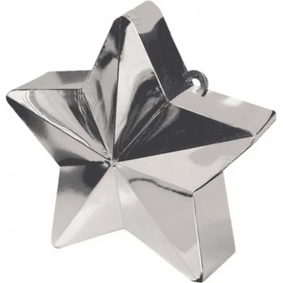 Amscan Тежест за балони Звезда сребърна