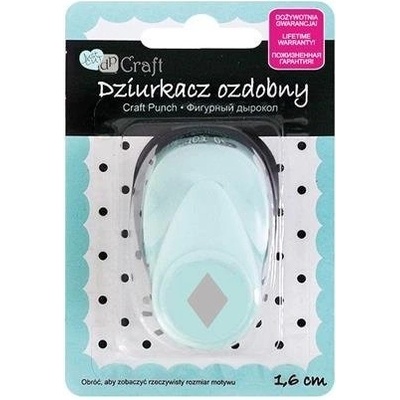 dpCraft Dekorační děrovačka 1,6cm – diamant (JCDZ-105-088)