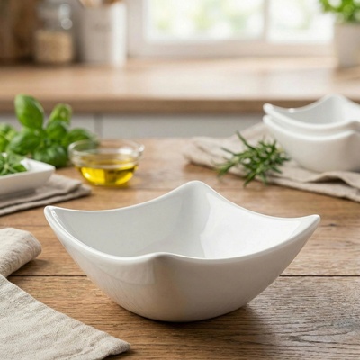 Florina Adria Porcelánové salátové mísy 7,5 x 7,5 cm 4 ks