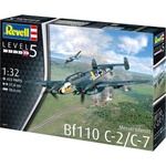 Revell Сглобяем модел, Revell, Месершмит Bf110 C-2/C-7, 423 части (R04961)