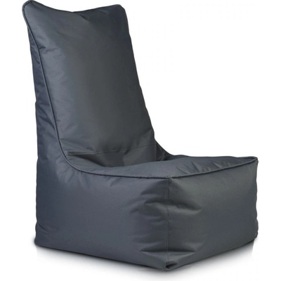 EF2043 Ecopuf Sedací vak Ecopuf - ELEGANT polyester NC16 - Tmavě šedá