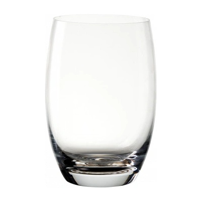 Optima Glas Lunasol Sklenice tumbler s taupe spirálovým dnem 6 x 460 ml