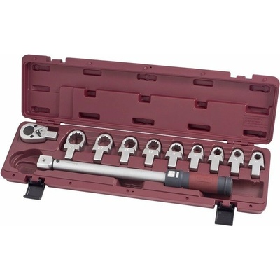 Kraftwerk Momentový klíč 1/2" 40-200Nm /24Z s očkovými nástavci ergokraft 11ks Automotive KR-3235RK1