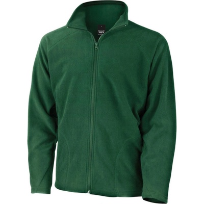Result Mikina R 114X na zip mikrofleecová Zelená forest