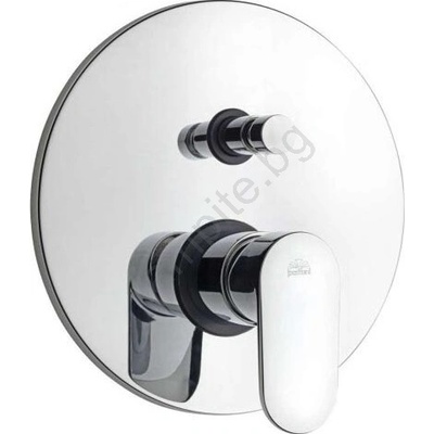 PAFFONI - Смесител за вана за вграждане CANDY, лъскав хром (PF0005)