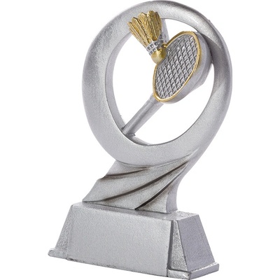 Soška badminton sportovní pohár 17 cm
