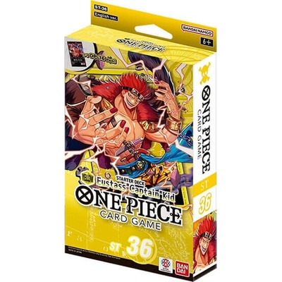 Bandai One Piece TCG Starter Deck YELLOW Eustass Captain Kid