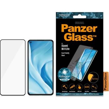 Panzer Стъклен протектор PanzerGlass за Xiaomi Mi 11 Lite CaseFriendly - Черен