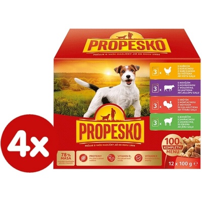 Propesko Dog mix 48 x 100 g