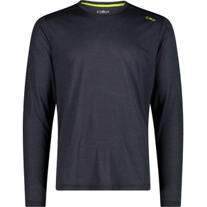CMP Мъжка спортна тениска CMP Jacquard L/S T-Shirt Sport shirt - Antracite - размер 58 (EU) (216-5628-0217)