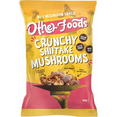 Other foods Křupavé shiitake houbové chipsy 40 g