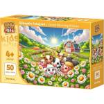 Art Puzzle Детски пъзел Art Puzzle от 50 XXL части - Утринни усмивки (35322) - ozone