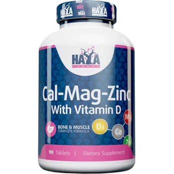 Image 1 of Haya Labs Calcium Magnesium & Zinc with Vitamin D [90 Таблетки]