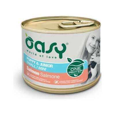 Oasy One Protein Puppy & Junior Small/Mini Salmon 200 g
