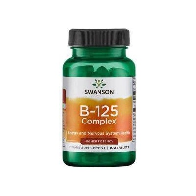 Swanson Витамин B-125 Комплекс Swanson, 100 Tabs. , 4405