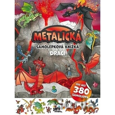 Jiří Models metalická samolepková knížka draci