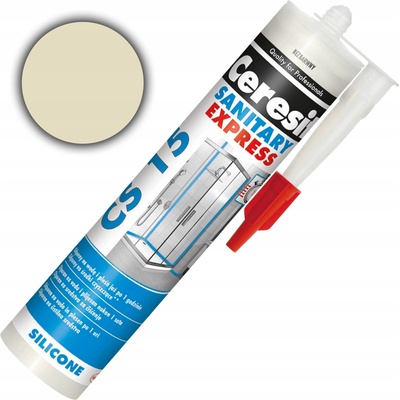 Sanitární silikon CERESIT CS 15 EXPRESS BEZBARVÝ 280 ml