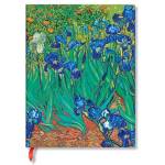 Paperblanks Тефтер Van Goghs Irises, 180 х 230 mm, твърда корица, 72 листа (PB8202-6)