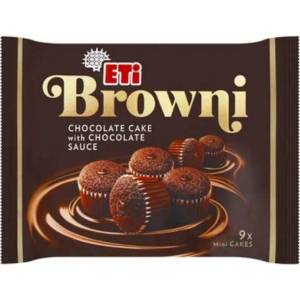 Eti Мини шоколадови кексчета Browni ETI 180 гр