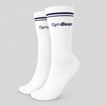 GymBeam Чорапи Crew White M