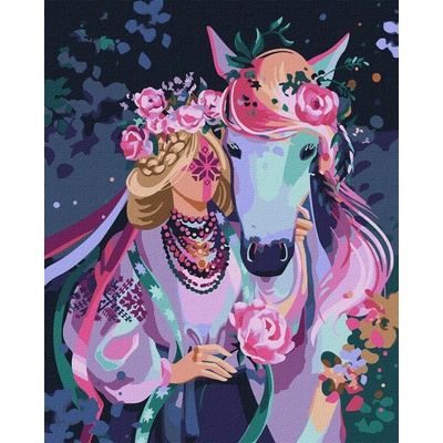 Ideyka Ideyka Malování podle čísel Amulet osudu Jennifer Sikora 40 x 50 cm
