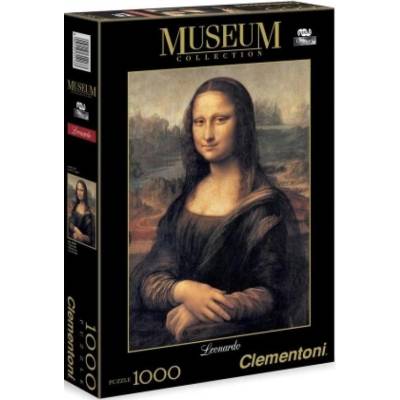 Clementoni Museum Leonardo Mona Lisa 1000 dílků