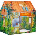 Iplay Детска палатка Iplay, Сафари, 95x73x102 см, Многоцветен (8211)